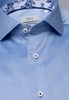 ETERNA LANGE MOUW OVERHEMD MODERN FIT GENTLE SHIRT TWILL LICHTBLAUW