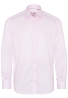 ETERNA LANGE MOUW OVERHEMD MODERN FIT GENTLE SHIRT TWILL ROZE UNI