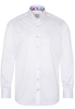 ETERNA LANGE MOUW OVERHEMD MODERN FIT GENTLE SHIRT TWILL WIT UNI