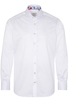 ETERNA LANGE MOUW OVERHEMD MODERN FIT GENTLE SHIRT TWILL WIT UNI