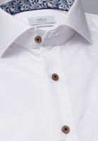 ETERNA LANGE MOUW OVERHEMD MODERN FIT GENTLE SHIRT TWILL WIT UNI