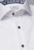 ETERNA LANGE MOUW OVERHEMD MODERN FIT GENTLE SHIRT TWILL WIT UNI
