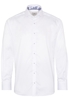 ETERNA LANGE MOUW OVERHEMD MODERN FIT GENTLE SHIRT TWILL WIT UNI