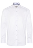 ETERNA LANGE MOUW OVERHEMD MODERN FIT GENTLE SHIRT TWILL WIT UNI