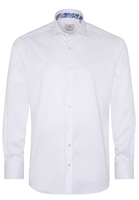 ETERNA LANGE MOUW OVERHEMD MODERN FIT GENTLE SHIRT TWILL WIT UNI