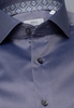 ETERNA LANGE MOUW OVERHEMD MODERN FIT GENTLE SHIRT TWILL ZILVER GRIJS