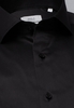 ETERNA LANGE MOUW OVERHEMD MODERN FIT GENTLE SHIRT TWILL ZWART UNI