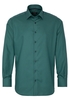ETERNA LANGE MOUW OVERHEMD MODERN FIT GROEN MET RELIËF