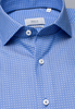 ETERNA LANGE MOUW OVERHEMD MODERN FIT KETTLANCÈ MEDIUM BLAUW MET