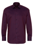 ETERNA LANGE MOUW OVERHEMD MODERN FIT KETTLANCÈ ROOD/BLAUW MET RELIËF