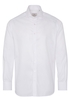 ETERNA LANGE MOUW OVERHEMD MODERN FIT NEVER IRON SHIRT TWILL WIT MET