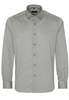 ETERNA LANGE MOUW OVERHEMD MODERN FIT OXFORD OKERGROEN UNI