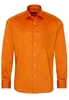 ETERNA LANGE MOUW OVERHEMD MODERN FIT OXFORD ORANJE UNI