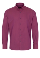 ETERNA LANGE MOUW OVERHEMD MODERN FIT OXFORD ORCHIDEE UNI