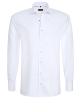 ETERNA LANGE MOUW OVERHEMD MODERN FIT PINPOINT WIT UNI