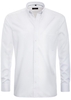 ETERNA LANGE MOUW OVERHEMD MODERN FIT PINPOINT WIT UNI