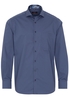ETERNA LANGE MOUW OVERHEMD MODERN FIT POPELINE BLAUW UNI