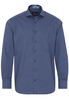 ETERNA LANGE MOUW OVERHEMD MODERN FIT POPELINE BLAUW UNI