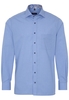 ETERNA LANGE MOUW OVERHEMD MODERN FIT POPELINE BLAUW UNI