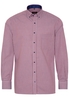 ETERNA LANGE MOUW OVERHEMD MODERN FIT POPELINE BORDEAUX GERUIT
