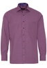 ETERNA LANGE MOUW OVERHEMD MODERN FIT POPELINE BORDEAUX UNI