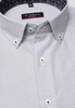 ETERNA LANGE MOUW OVERHEMD MODERN FIT POPELINE GRIJS GERUIT