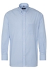 ETERNA LANGE MOUW OVERHEMD MODERN FIT POPELINE LICHTBLAUW GERUIT