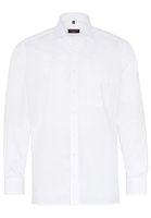 ETERNA LANGE MOUW OVERHEMD MODERN FIT POPELINE WIT UNI
