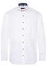 ETERNA LANGE MOUW OVERHEMD MODERN FIT POPELINE WIT UNI