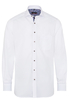 ETERNA LANGE MOUW OVERHEMD MODERN FIT POPELINE WIT UNI
