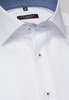 ETERNA LANGE MOUW OVERHEMD MODERN FIT POPELINE WIT UNI