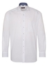 ETERNA LANGE MOUW OVERHEMD MODERN FIT POPELINE WIT UNI