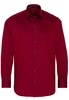 ETERNA LANGE MOUW OVERHEMD MODERN FIT SATIJNBINDING BAKSTEENROOD UNI