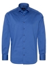 ETERNA LANGE MOUW OVERHEMD MODERN FIT SATIJNBINDING KONINGSBLAUW UNI