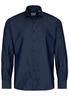 ETERNA LANGE MOUW OVERHEMD MODERN FIT SOFT TAILORING DENIM JEANS BLAUW