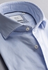 ETERNA LANGE MOUW OVERHEMD MODERN FIT SOFT TAILORING TWILL LICHT BLAUW