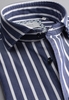 ETERNA LANGE MOUW OVERHEMD MODERN FIT SOFT TAILORING TWILL MARINE /
