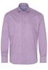 ETERNA LANGE MOUW OVERHEMD MODERN FIT SOFT TAILORING TWILL ORCHIDEE /