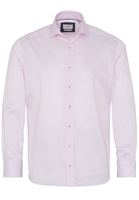 ETERNA LANGE MOUW OVERHEMD MODERN FIT SOFT TAILORING TWILL ROZE UNI