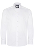ETERNA LANGE MOUW OVERHEMD MODERN FIT SOFT TAILORING TWILL WIT UNI