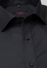 ETERNA LANGE MOUW OVERHEMD MODERN FIT TWILL ANTRACIET GESTREEPT