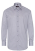 ETERNA LANGE MOUW OVERHEMD MODERN FIT TWILL BLAUW PRINT