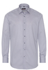ETERNA LANGE MOUW OVERHEMD MODERN FIT TWILL BLAUW PRINT