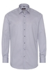 ETERNA LANGE MOUW OVERHEMD MODERN FIT TWILL BLAUW PRINT