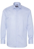ETERNA LANGE MOUW OVERHEMD MODERN FIT TWILL BLAU/WIT PRINT
