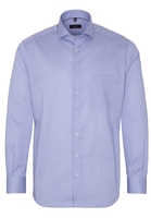 ETERNA LANGE MOUW OVERHEMD MODERN FIT TWILL BLAUW/WIT PRINT
