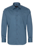 ETERNA LANGE MOUW OVERHEMD MODERN FIT TWILL GROEN/BLAUW PRINT