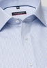 ETERNA LANGE MOUW OVERHEMD MODERN FIT TWILL LICHT BLAUW / WIT GERUIT