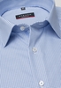 ETERNA LANGE MOUW OVERHEMD MODERN FIT TWILL LICHT BLAUW / WIT GERUIT