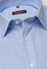 ETERNA LANGE MOUW OVERHEMD MODERN FIT TWILL LICHT BLAUW / WIT GERUIT